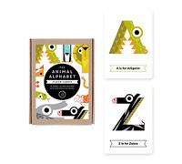 The Animal Alphabet Flash Cards: 26 Animal Letters Designed with Love for Little People