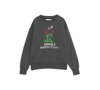 The Animals Observatory flower-print sweatshirt - Grey 3 yrs