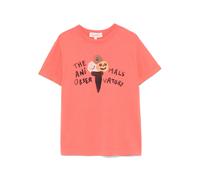 The Animals Observatory Rooster T-shirt - Orange 14 yrs