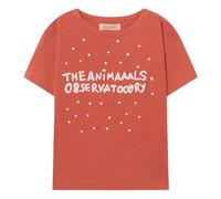The Animals Observatory Rooster T-Shirt Red 2 years
