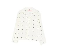 The Animals Observatory Wolf polka-dot shirt - Neutrals 2 yrs-3 yrs-4 yrs-6 yrs-10 yrs-12 yrs