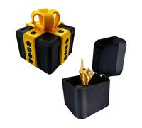 The Annoying Gift with Fingers - Funny Gift Box with Middle Finger Surprise and 3D Screw Toy. Pop-up Prank for Fun and Entertainment in the Office, Home Decor Decoration or Christmas