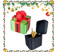 The Annoying Present, Annoying Gift Box with Screws, The Prank Box - Hilarious Screw Challenge with Middle Finger Surprise, Gag Christmas Gifts for Birthday, Christmas, Halloween, Office Joke