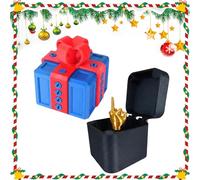The Annoying Present, Annoying Gift Box with Screws, The Prank Box - Hilarious Screw Challenge with Middle Finger Surprise, Gag Christmas Gifts for Birthday, Christmas, Halloween, Office Joke