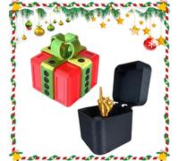 The Annoying Present, Annoying Gift Box with Screws, The Prank Box - Hilarious Screw Challenge with Middle Finger Surprise, Gag Christmas Gifts for Birthday, Christmas, Halloween, Office Joke