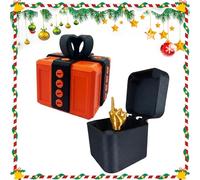 The Annoying Present, Annoying Gift Box with Screws, The Prank Box - Hilarious Screw Challenge with Middle Finger Surprise, Gag Christmas Gifts for Birthday, Christmas, Halloween, Office Joke
