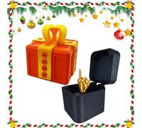 The Annoying Present, Annoying Gift Box with Screws, The Prank Box - Hilarious Screw Challenge with Middle Finger Surprise, Gag Christmas Gifts for Birthday, Christmas, Halloween, Office Joke