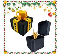 The Annoying Present, Annoying Gift Box with Screws, The Prank Box - Hilarious Screw Challenge with Middle Finger Surprise, Gag Christmas Gifts for Birthday, Christmas, Halloween, Office Joke