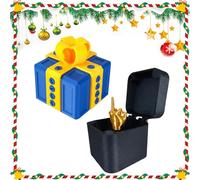 The Annoying Present, Annoying Gift Box with Screws, The Prank Box - Hilarious Screw Challenge with Middle Finger Surprise, Gag Christmas Gifts for Birthday, Christmas, Halloween, Office Joke