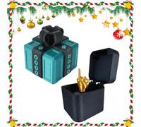 The Annoying Present, Annoying Gift Box with Screws, The Prank Box - Hilarious Screw Challenge with Middle Finger Surprise, Gag Christmas Gifts for Birthday, Christmas, Halloween, Office Joke