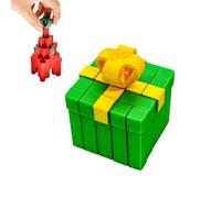 The Annoying Present, The Prank Box, 3D Printed Annoying Gift Box with Screws, 3D Printed Boxes Puzzle Manually Transformable Stress Sensory Toy Desk Decor & Decompression Block Stacking Game