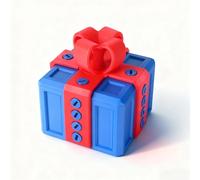 The Annoying Present, The Prank Box - Annoying Gift Box with Screws, Perfect Gag Gift for All Occasions, Annoyin Funny 3D Printed Screw Gifts Boxes Ideal for Birthday, Christmas