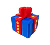 The Annoying Present, The Prank Box Hilarious Screw Challenge with Middle Fingeres Surprise, Funny, Money Gift Ideas, Novelty 3D Printed Gift Case for Friends(B-f)