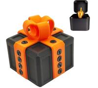 The Annoying Present with Finger, Hilarious Gag Prank Boxes Surprise Gift Box with Screws for Adults, 3D Printed Funny For Birthday Christmas, Hilarious Joke Box, Secret Santa Gifts for Women Men (F)