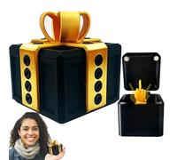 The Annoying Present with Little Ghost, Annoying Gift Box, Gotcha Box, Middle Finger in a Box, Really Prank Gift Box, Surprise Pop-Up Novelty Funny Gifts for Christmas, Halloween, Festival (Group 2)