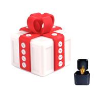 The Annoying Present with Middle Finger, Just for You, 2026 New Prank Box Bags with Middle Finger, Present Case with Screws, Annoying Funny 3D Printed Screw Gifts Boxes Ideal(I#,Black#)