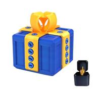 The Annoying Present with Middle Finger, Just for You, 2026 New Prank Box Bags with Middle Finger, Present Case with Screws, Annoying Funny 3D Printed Screw Gifts Boxes Ideal(F#,Black#)