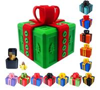 The Annoying Present with Twist Storage, Hilarious Gag Prank Boxes Surprise Gift Box with Screws for Adults,Prank Screw Gift Boxes, 3D Printed Funny For Birthday Christmas (A)