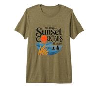 The Annual Sunset Cocktails By The Bay Premium T-Shirt