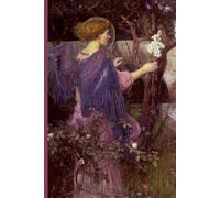 The Annunciation 2 Journal: Softcover 6x9" Notebook with 128 Lined Pages: Featuring Dreamy Art by John William Waterhouse