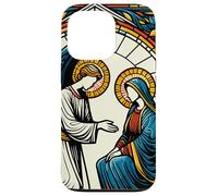 The Annunciation Blessed are You Luke 1:45 St Mary Catholic Case for iPhone 13 Pro