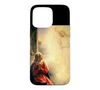 The Annunciation of Mary and Angel Painting Carl Bloch 1887 Case for iPhone 15 Pro Max