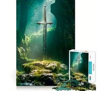 The Anointed Blade 1000 Piece Jigsaw Puzzle for Teenagers Smart Game Relaxed Mind Pattern Assembly Santa Wish List (50x75cm)