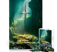 The Anointed Blade Jigsaw Puzzles for Teenagers 1000 Pieces Logic Game Home Pastime Precise Cut Festival Gift (38x26cm)