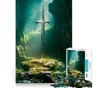 The Anointed Blade Jigsaw Puzzles for Teenagers 1000 Pieces Logic Game Home Pastime Precise Cut Festival Gift (38x26cm)