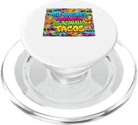 The Answer is always TACOS, Ransom Note - Taco Tuesday PopSockets PopGrip for MagSafe