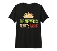 The Answer is Always Tacos, Ransom Note - Taco Tuesday Premium T-Shirt