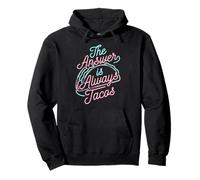 The Answer is always TACOS, Ransom Note - Taco Tuesday Pullover Hoodie