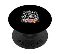 The Answer To All Your Questions Is Nope Attitude - PopSockets Adhesive PopGrip