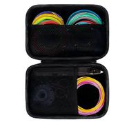 The answer to the portable EVA storage is developed for the 3D pen set with net pouch and precise groove to keep you neat and organized