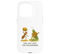 The Ant and the Grasshopper Classic Aesop’s Fable Case for iPhone 15 Pro