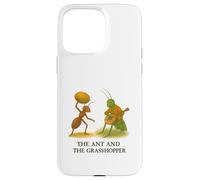 The Ant and the Grasshopper Classic Aesop’s Fable Case for iPhone 15 Pro Max