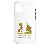 The Ant and the Grasshopper Classic Aesop’s Fable Case for iPhone 16
