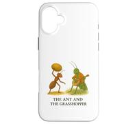 The Ant and the Grasshopper Classic Aesop’s Fable Case for iPhone 16 Plus