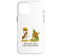 The Ant and the Grasshopper Classic Aesop’s Fable Case for iPhone 16 Pro Max