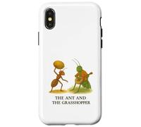 The Ant and the Grasshopper Classic Aesop’s Fable Case for iPhone X/XS
