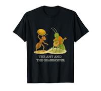 The Ant and The Grasshopper Classic Aesop’s Fable T-Shirt