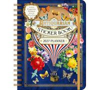 The Antiquarian Sticker Book 2027 Monthly/Weekly Planner Calendar