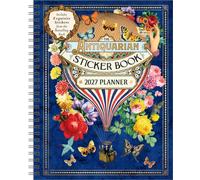 The Antiquarian Sticker Book 2027 Monthly/Weekly Planner Calendar