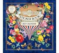 The Antiquarian Sticker Book 2027 Wall Calendar: with Stickers