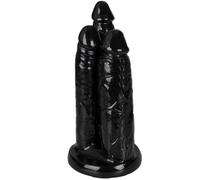 The Any Hole's a Goal Monster Triple Dildo - 7.5 Inch