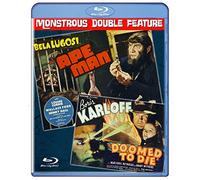 THE APE MAN - DOOMED TO DIE Karloff/Lugosi Double Feature