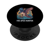 The Apex Hunter Falconer Falcon Lover And Raptor Fan PopSockets Adhesive PopGrip