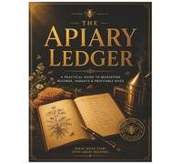 The Apiary Ledger: Beekeeping Journal & Hive Record Book: Hive Inspection Log, Honey Harvest Tracker, Queen & Swarm Log, and Apiary Planner for Beginner and Experienced Beekeepers