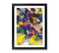 The Apocalypse Abstract Framed Print | A3 Black Framed Wall Art | Ready to Hang | Abstract Fantasy Picture | Living Room Bedroom Lounge Office