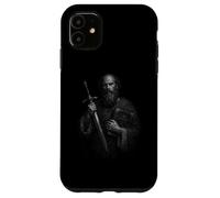 The apostle paul with sword and bible spiritual armor script Case for iPhone 11